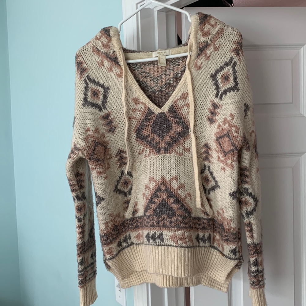 Forever 21 Hooded Sweater